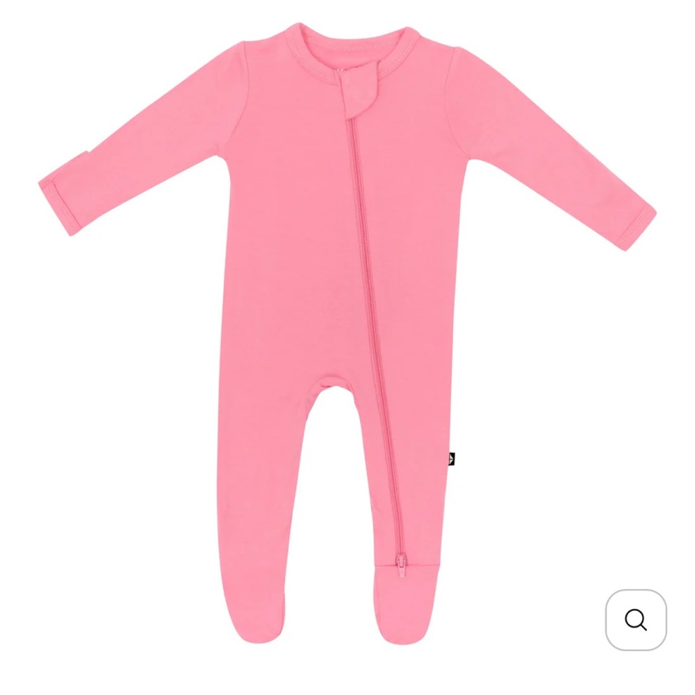 Kyte BABY Pink Footed One Piece